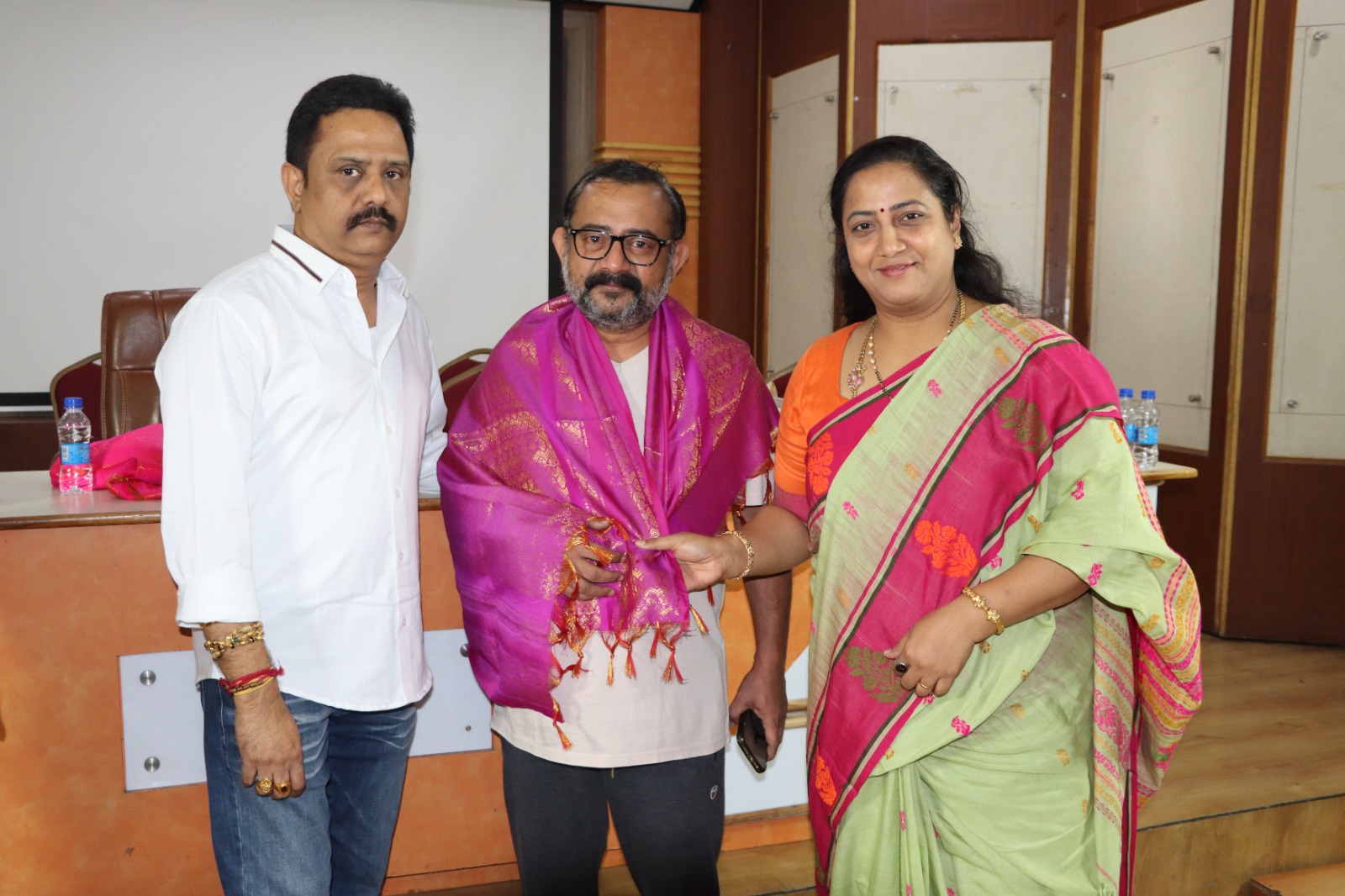 Bharat Bhushan Holds Talks with Telugu TV Industry