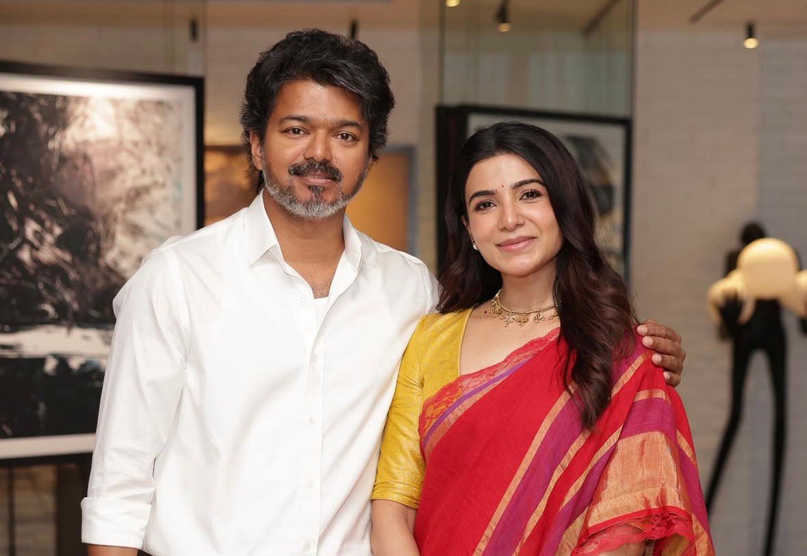 తమిళనాడు సీఎం విజయ్‌ను కలిసిన సమంత