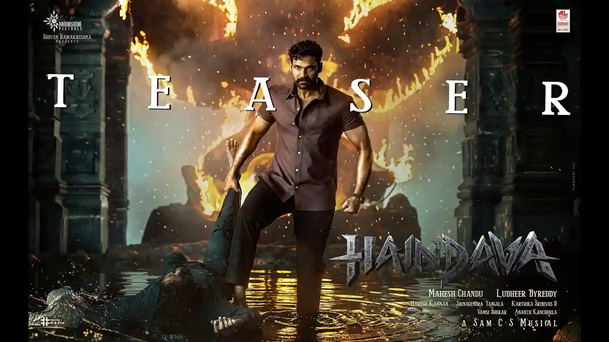 Bellamkonda Sai Sreenivas Unveils Haindava Teaser