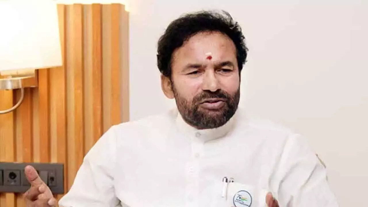 Kishan Reddy clarifies on Bhagirath case