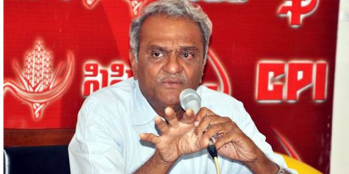 దానం నాగేందర్‌ తీర్పు ఫిరాయింపు పార్టీలకు గుణపాఠం - కే. నారాయణ