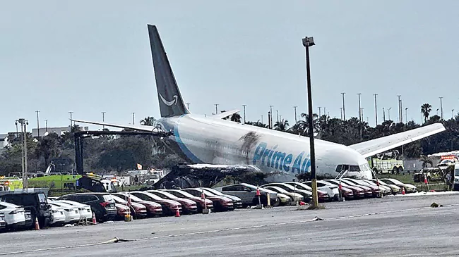 Amazon Cargo Plane Crashes at Miami Airport