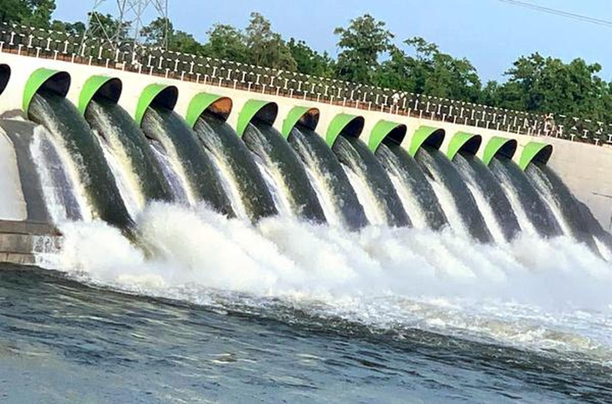 Godavari Turns Fierce Near Kaleshwaram