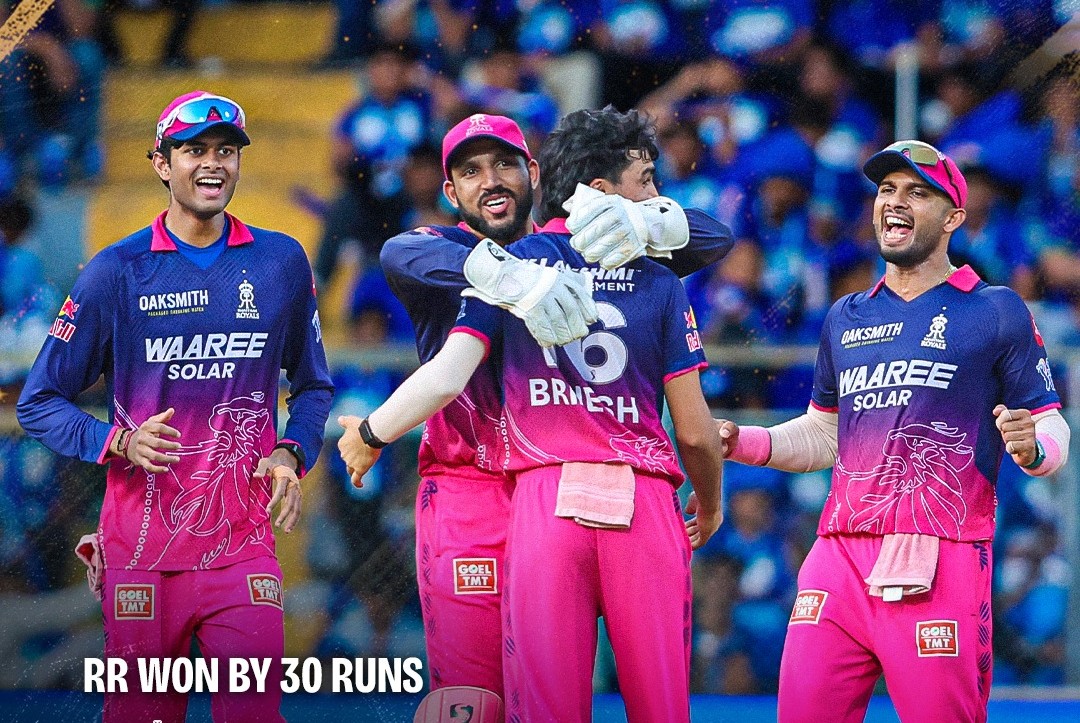 Rajasthan Royals Storm Into IPL 2026 Playoffs