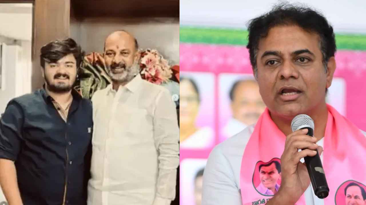 What action will you take against Union Minister Bandi Sanjay’s son? - KTR