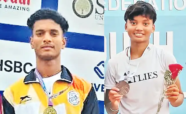 సౌత్ జోన్ జూనియర్ అథ్లెటిక్స్ ఛాంపియన్షిప్స్లో సత్తా చాటిన ‘లక్ష్య’ అథ్లెట్లు...