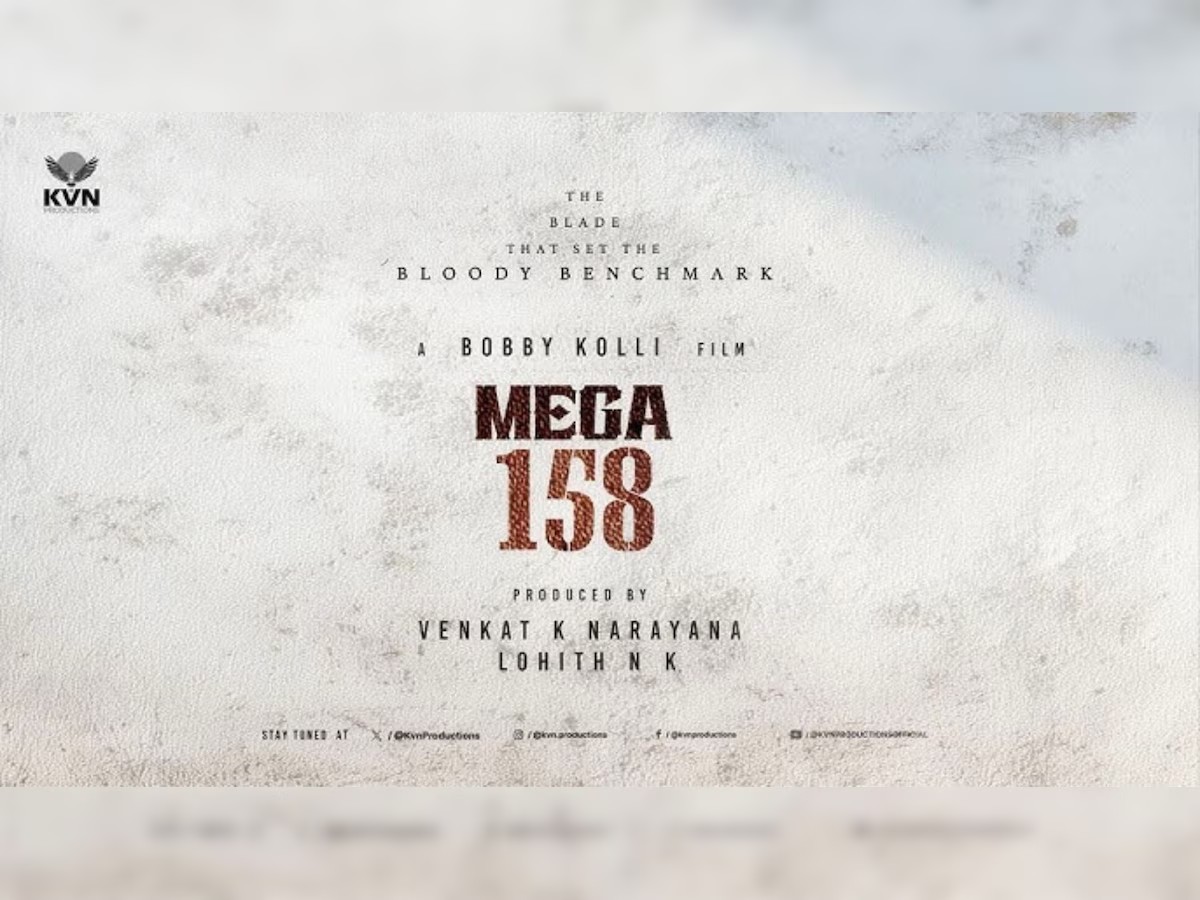 మెగా 158 రిలీజ్ డేట్ అప్డేట్ అప్పుడే?