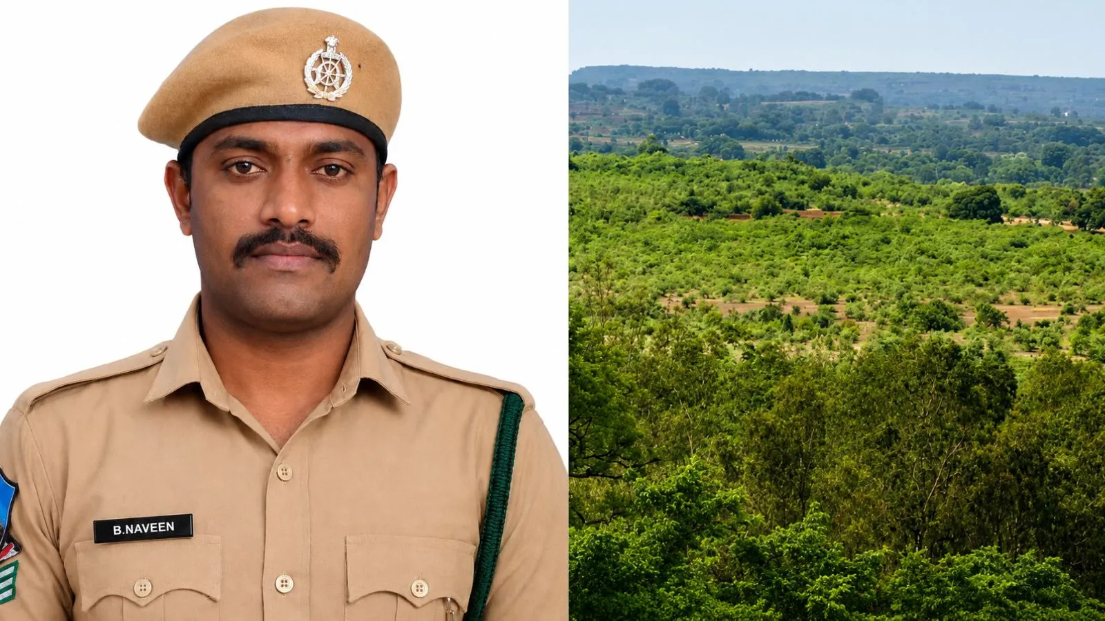 విధి నిర్వహణలో ప్రాణాలర్పించిన అటవీ అధికారి నవీన్కు కేంద్ర ప్రభుత్వ అవార్డు