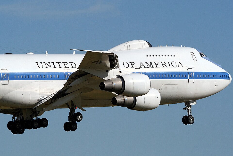 End of Service for Air Force One Boeing 747-200B