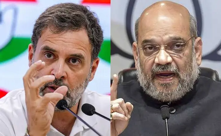 క్షమాపణకు నో.. అమిత్ షాపై రాహుల్ గాంధీ ఫైర్