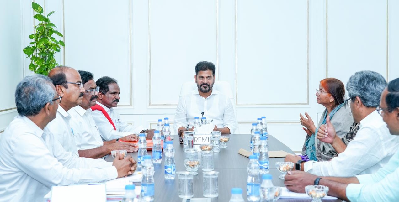 సీఎం రేవంత్ తో సిపిఎం నేతలు భేటీ