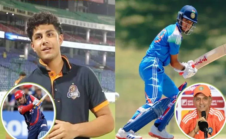 భారత్‌ U19 జట్ల ప్రకటన.. వన్డే జట్టులో సెహ్వాగ్‌, ద్రవిడ్‌ కుమారులు...