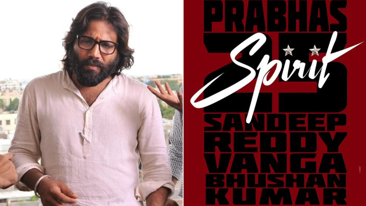 Sandeep Reddy Vanga Gives a Big Update on Prabhas’ Spirit