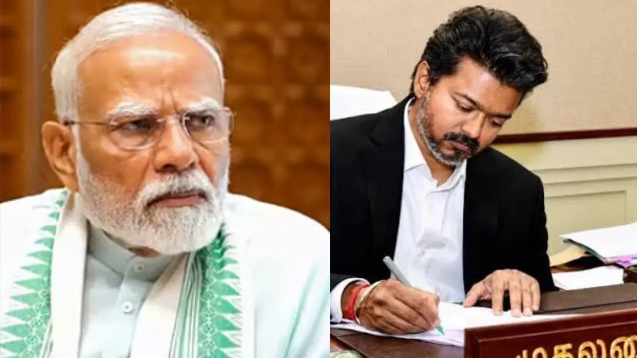 Tamil Nadu CM Vijay Writes to PM Modi on Godavari–Cauvery Project