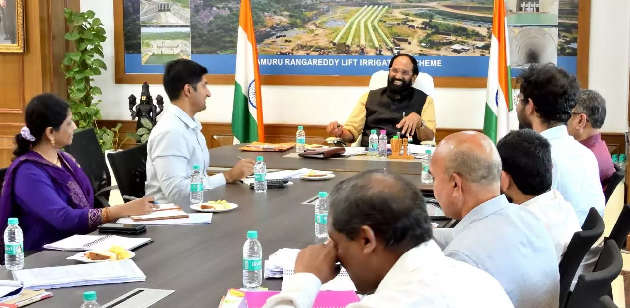 Key Meeting on Tummidihatti Barrage in Delhi Today