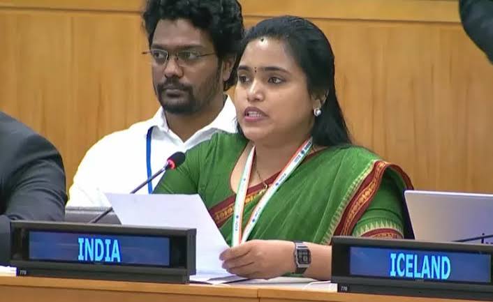 ఐరాస ఐదో కమిటీలో భారత్ తరఫున తనూజా రాణి ప్రసంగం