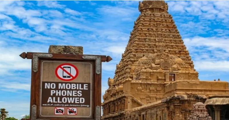 Tamil Nadu Temples Ban Mobile Phones.. New Rules for Devotees