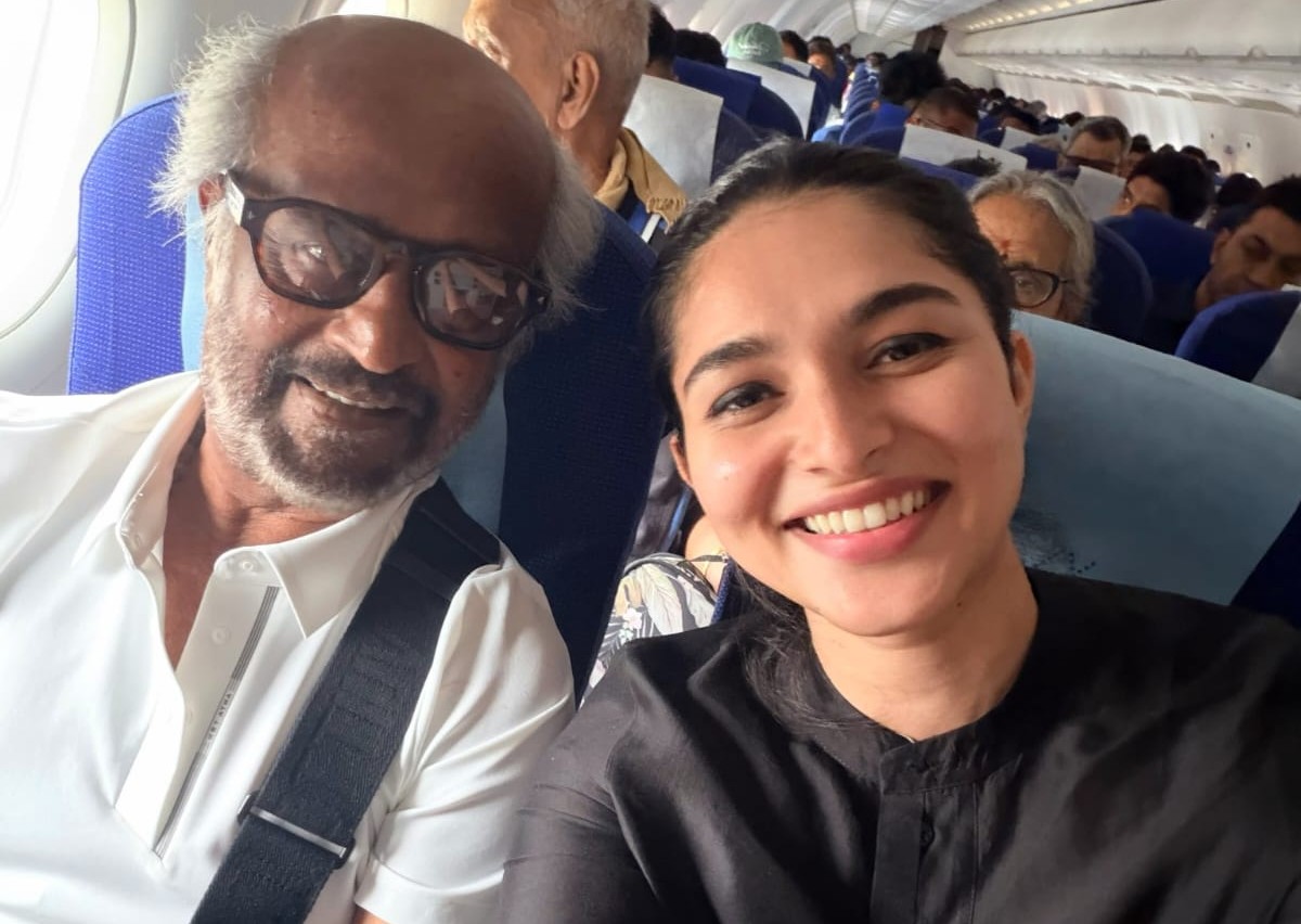 Unexpected Encounter With Rajinikanth.. Kayadu Lohar Left Starstruck!