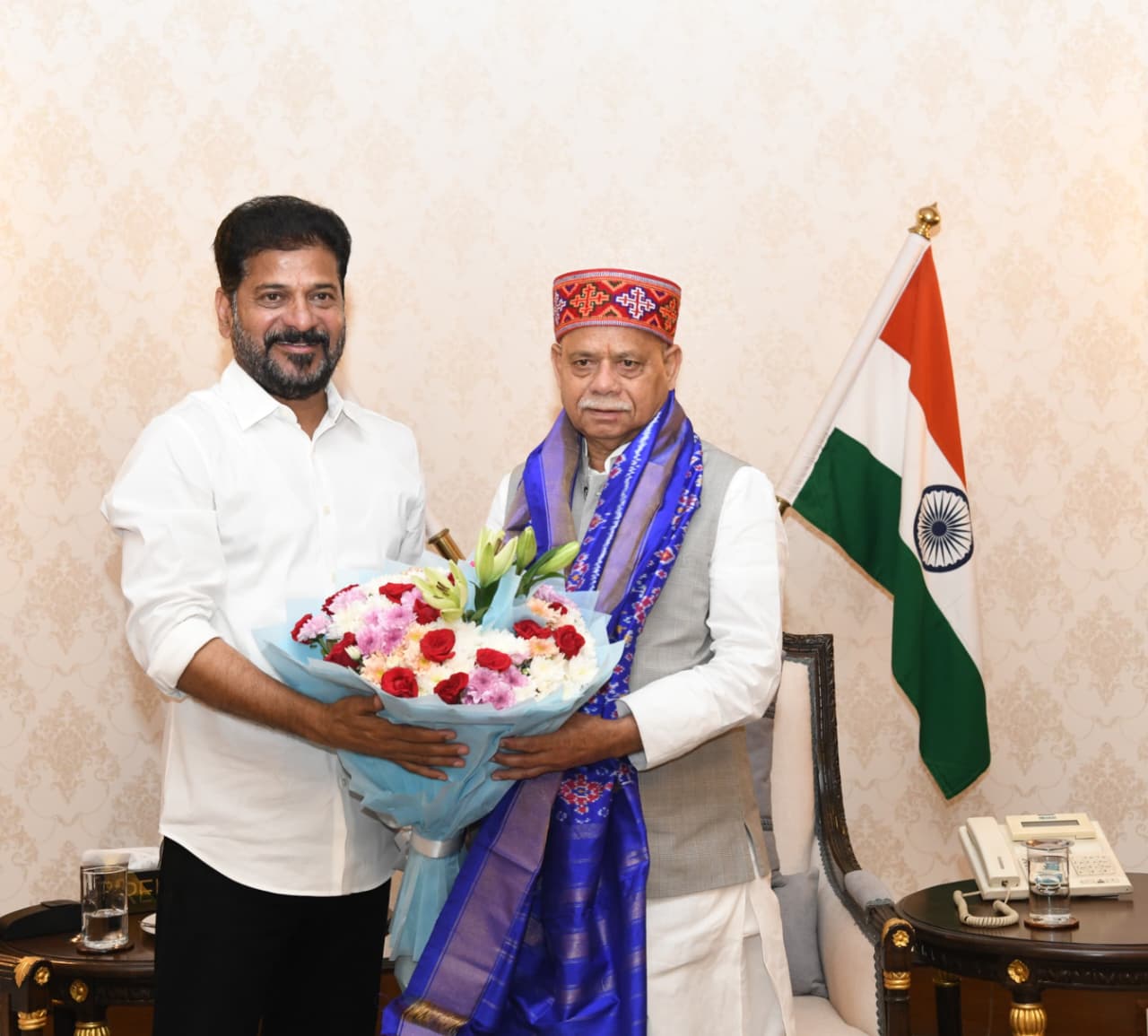 CM Revanth Reddy Invites Governor for Student Anti-Drug Pledge Event!