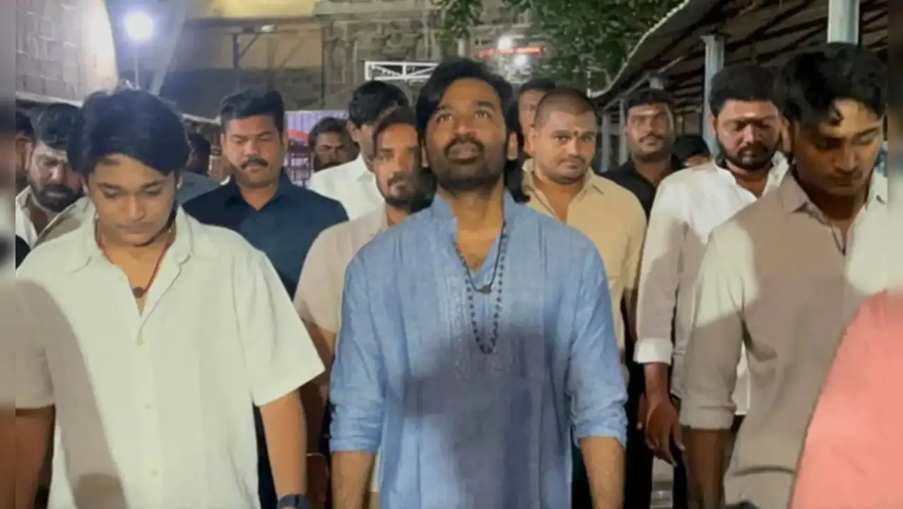 తిరువణ్ణామలై ఆలయంలో ధనుష్ ప్రత్యేక పూజలు