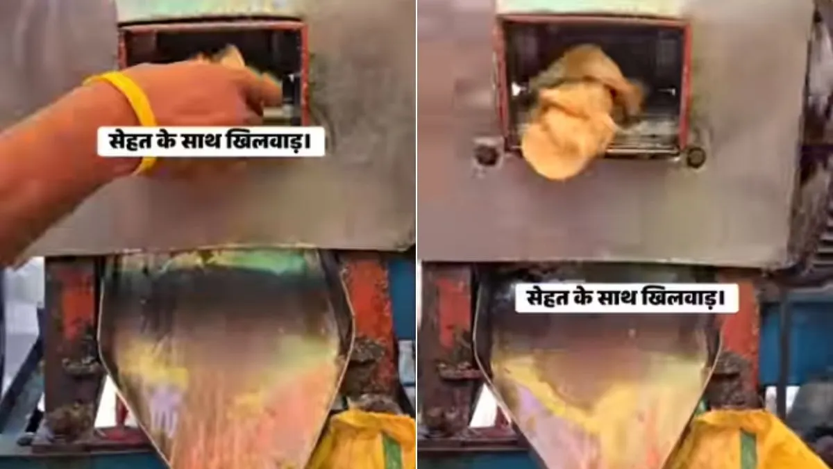 Viral Video Shows Oil Extracted from Six Bhaturas