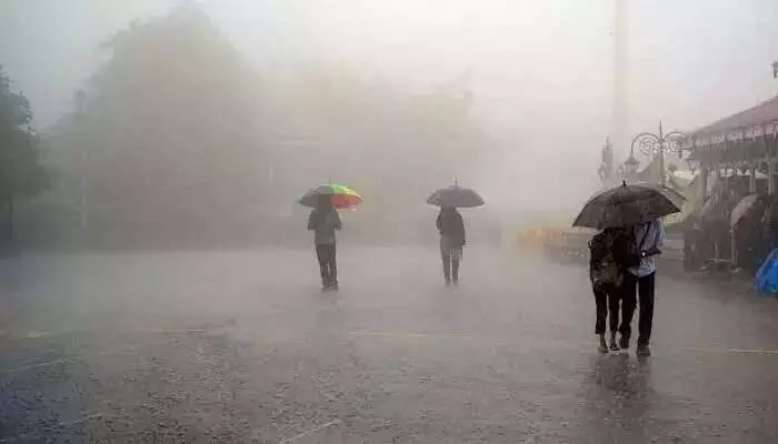 Rainfall Likely in the State Due to Trough System Influence