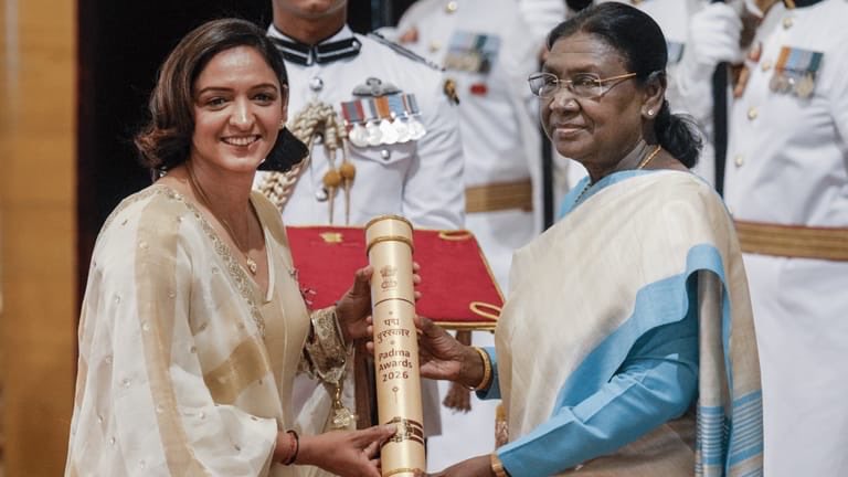 Harmanpreet Kaur Conferred Padma Shri Award